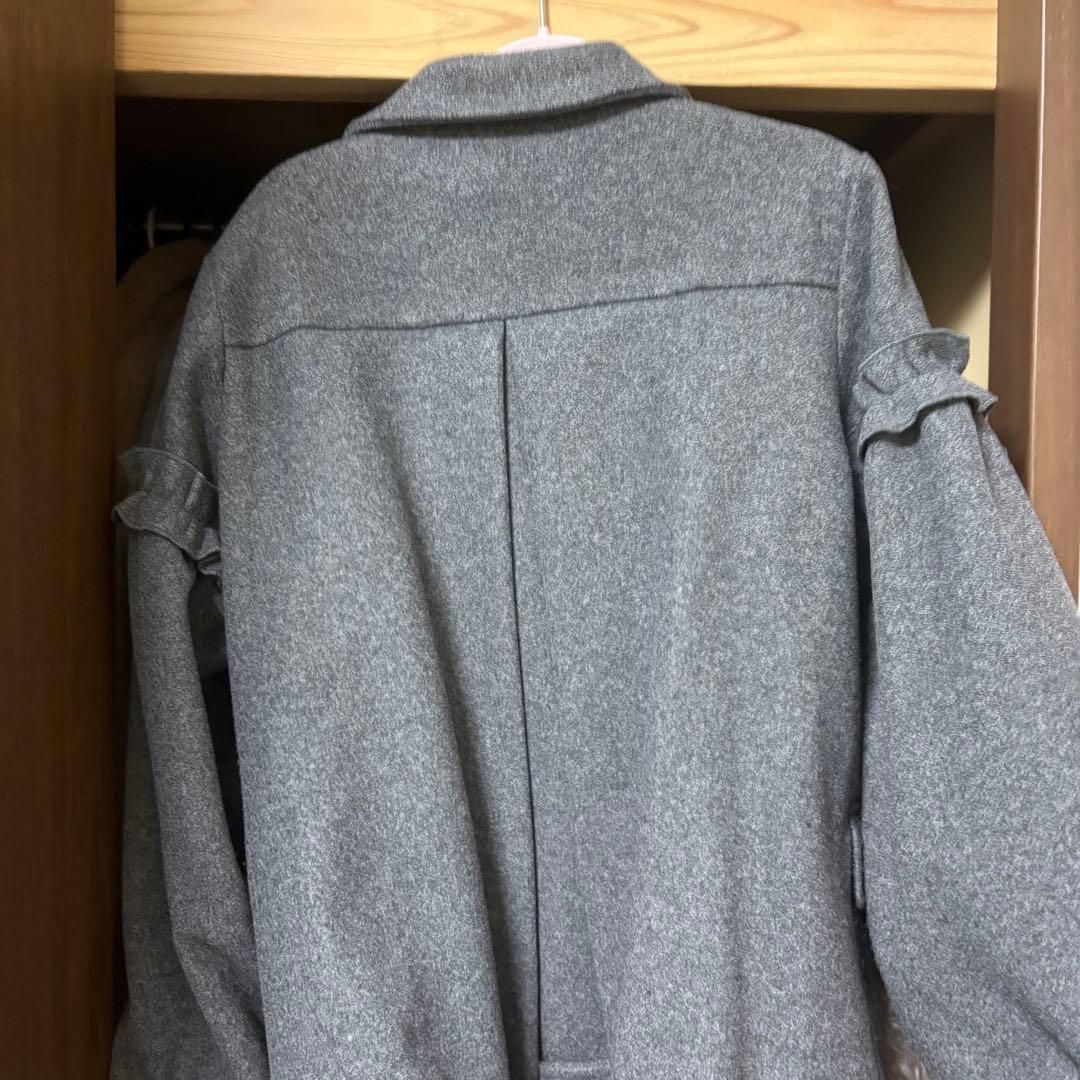 ジャケット・アウター epine volume wool tailored coat