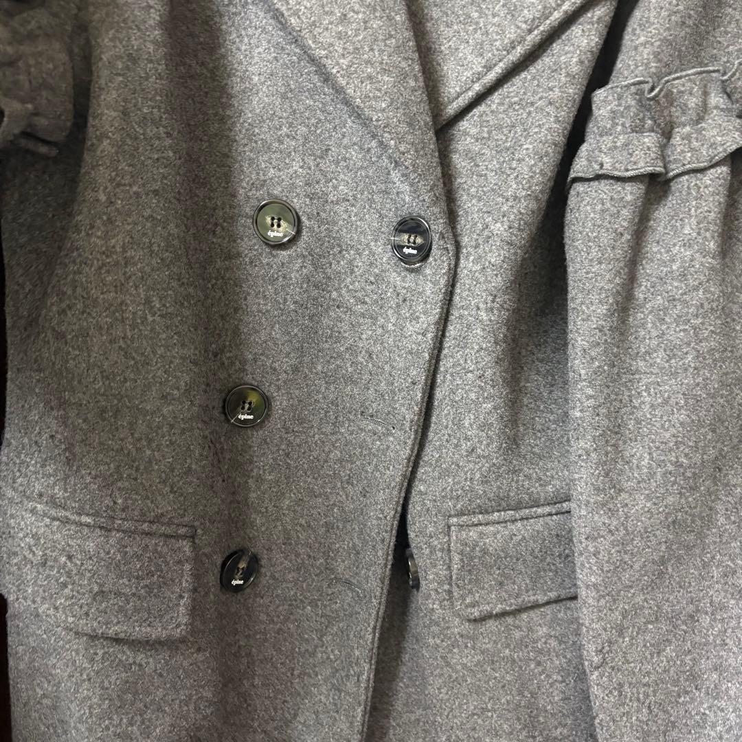 ジャケット・アウター epine volume wool tailored coat