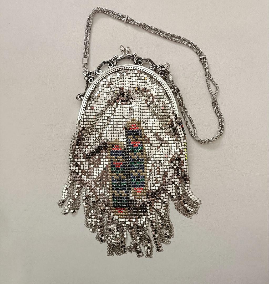 pierre balmain ピエールバルマン ビーズ ヴィンテージバッグ