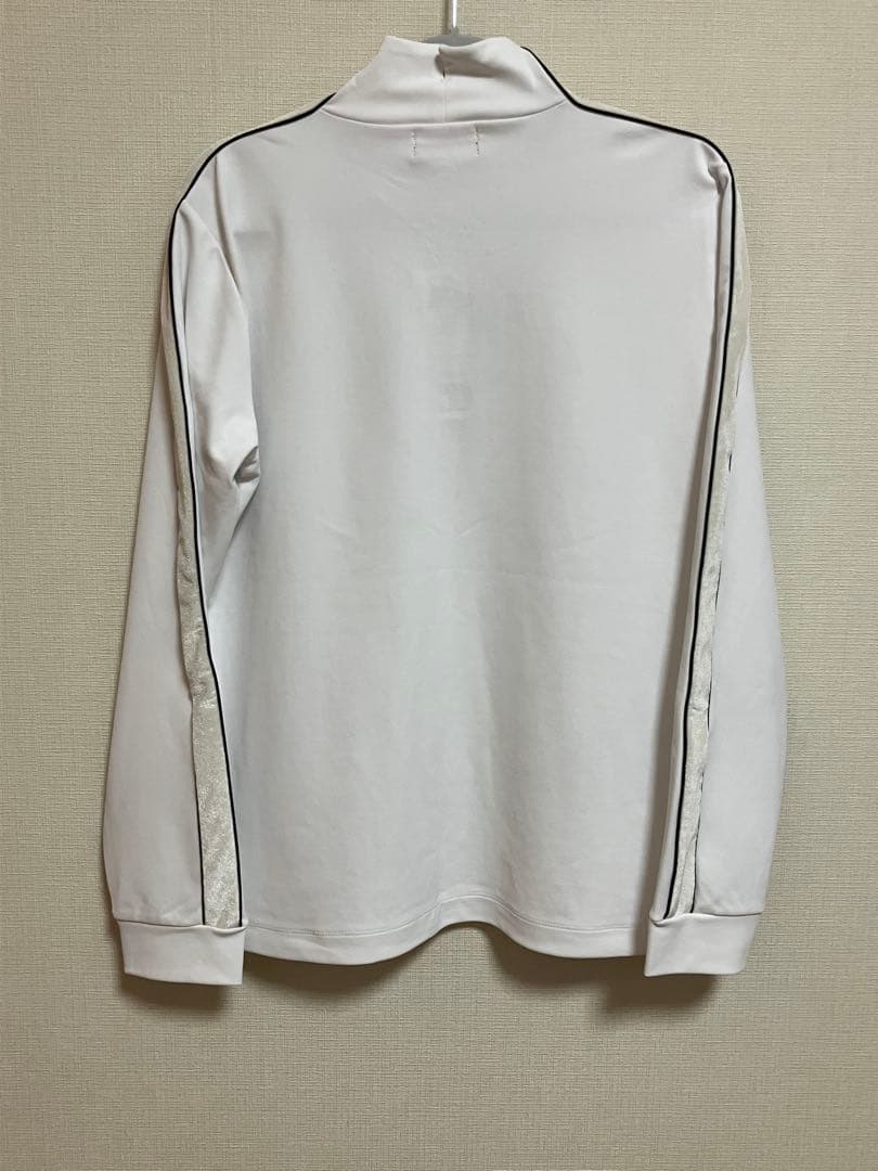 【タグ付き未使用品】ハイネックシャツ 40 ホワイト