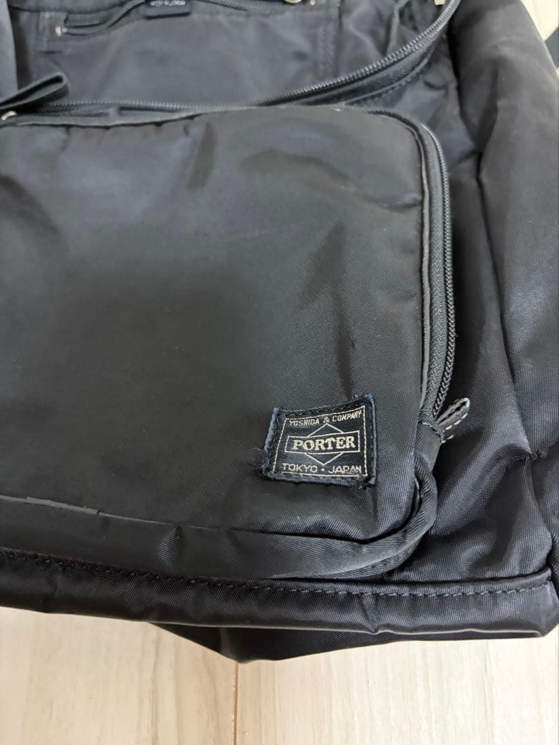 【美品】PORTER PLAN ポーター リュック ブラック
