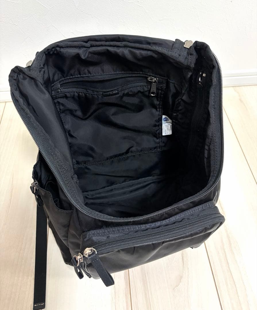 【美品】PORTER PLAN ポーター リュック ブラック