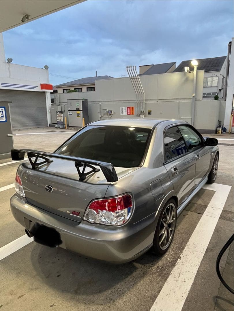 インプレッサ　s203タイプ　gtウイング