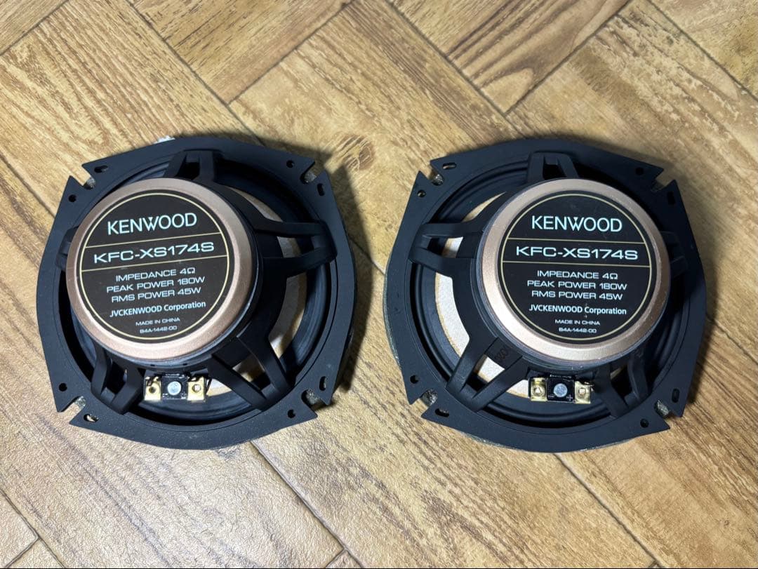 ◎ケンウッド◎セパレートカスタムフィットスピーカー◎17cm