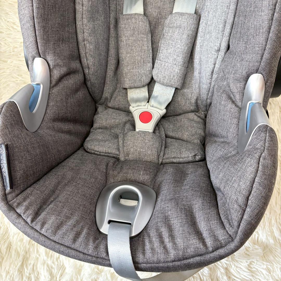 Cybex AtonQ plus ベビーシート アダプター付き 三越伊勢丹限定色