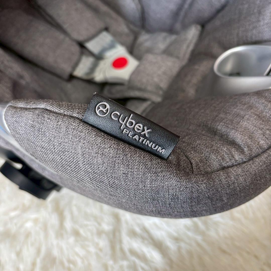 Cybex AtonQ plus ベビーシート アダプター付き 三越伊勢丹限定色