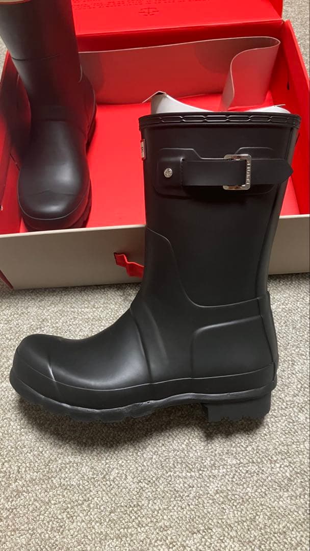 新品 HUNTER ブーツ MFS9000RMA UK8 JP27 ハンター