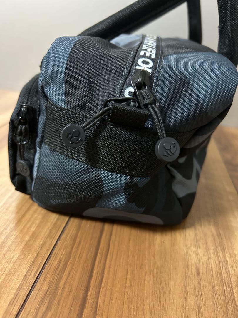 8 YARDS カモフラージュ ラウンドバッグ　カートバッグ