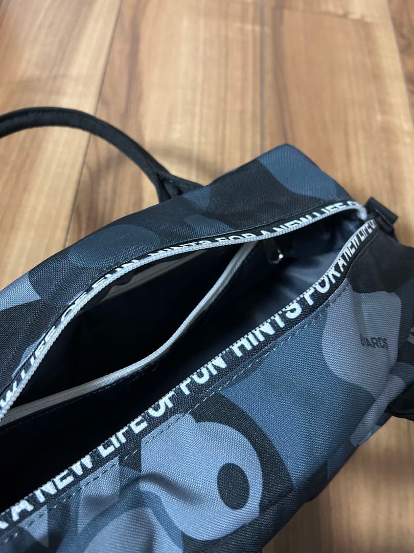 8 YARDS カモフラージュ ラウンドバッグ　カートバッグ