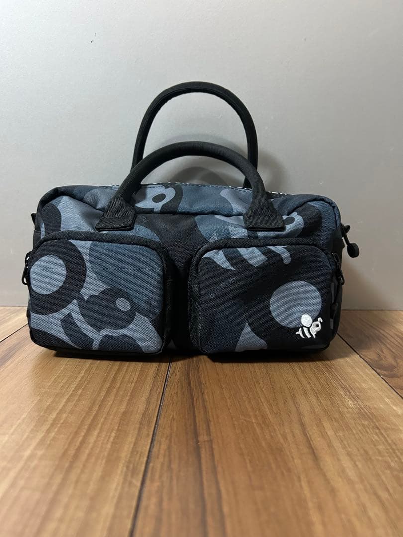 8 YARDS カモフラージュ ラウンドバッグ　カートバッグ