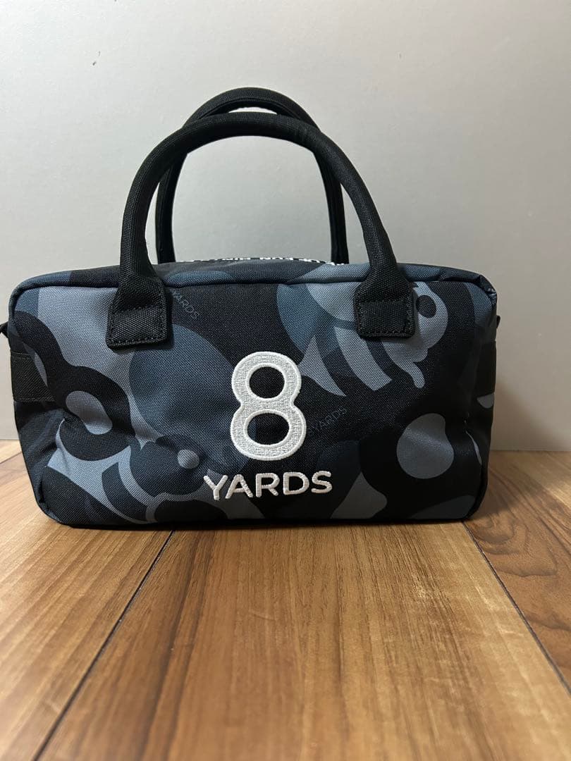 8 YARDS カモフラージュ ラウンドバッグ　カートバッグ