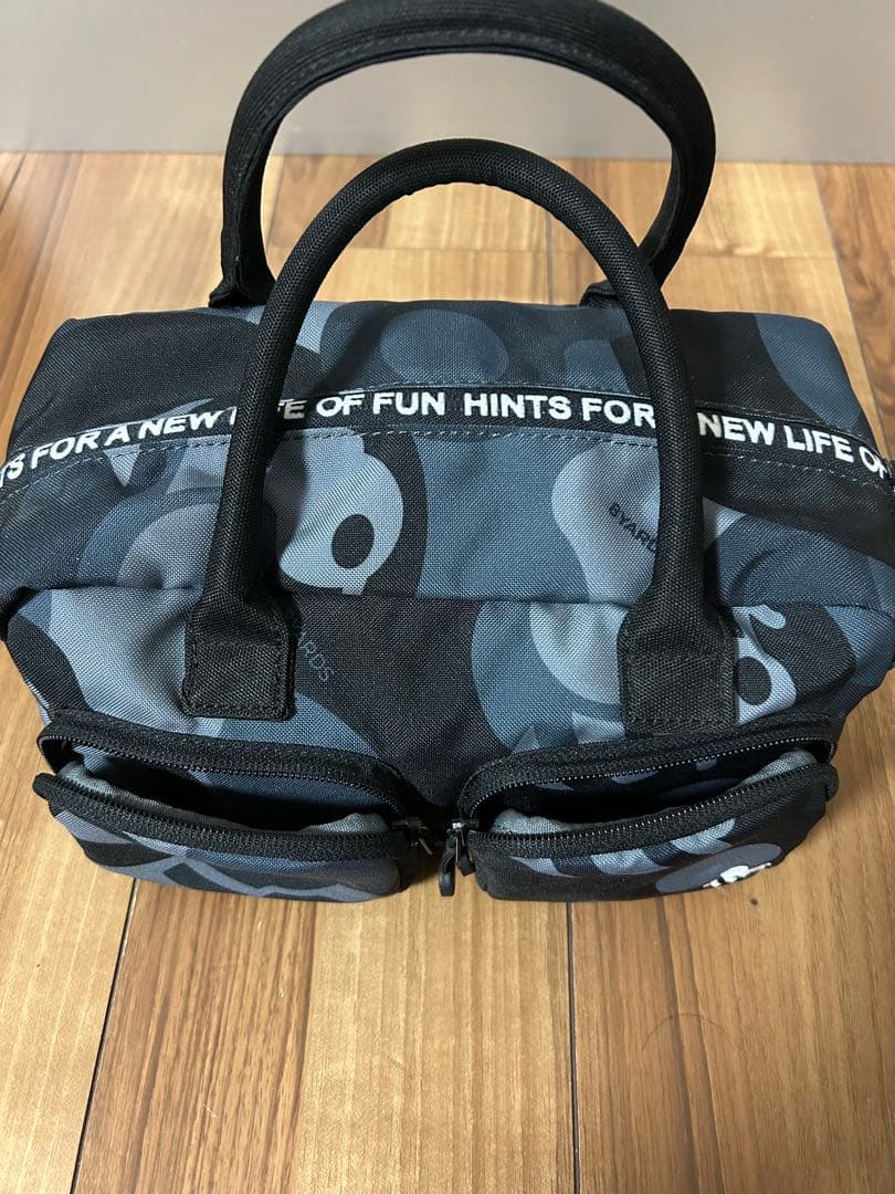 8 YARDS カモフラージュ ラウンドバッグ　カートバッグ