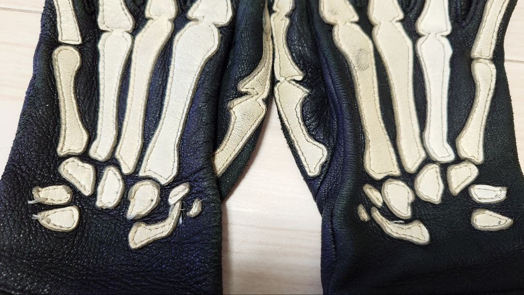 vanson スケルトンデザイン グローブ S