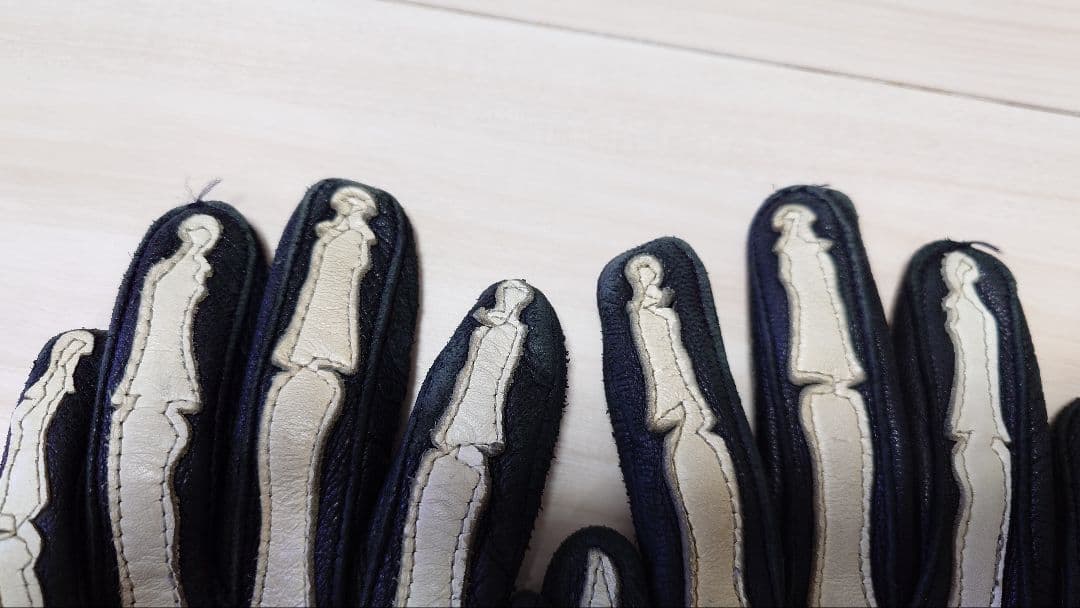 vanson スケルトンデザイン グローブ S