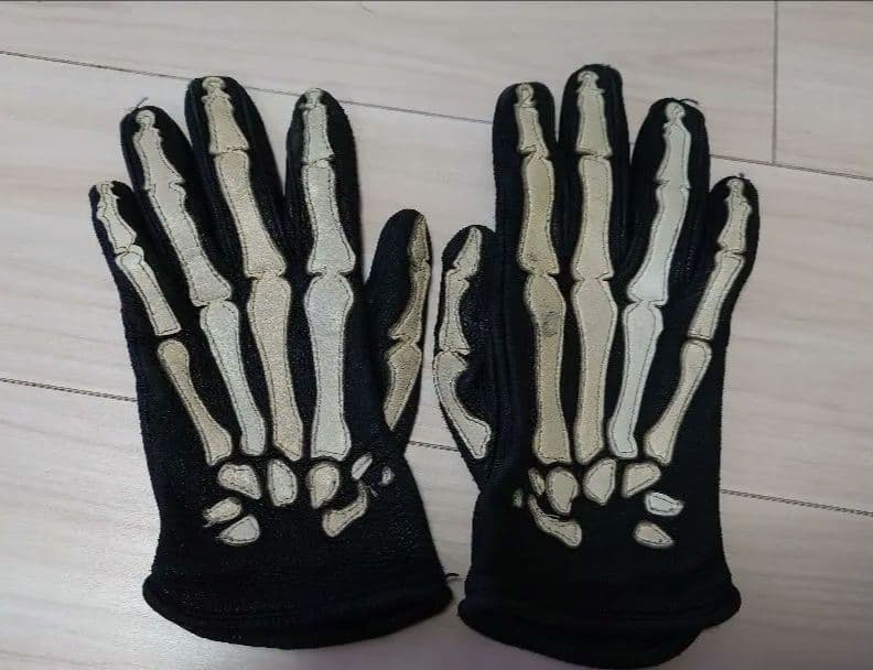 vanson スケルトンデザイン グローブ S
