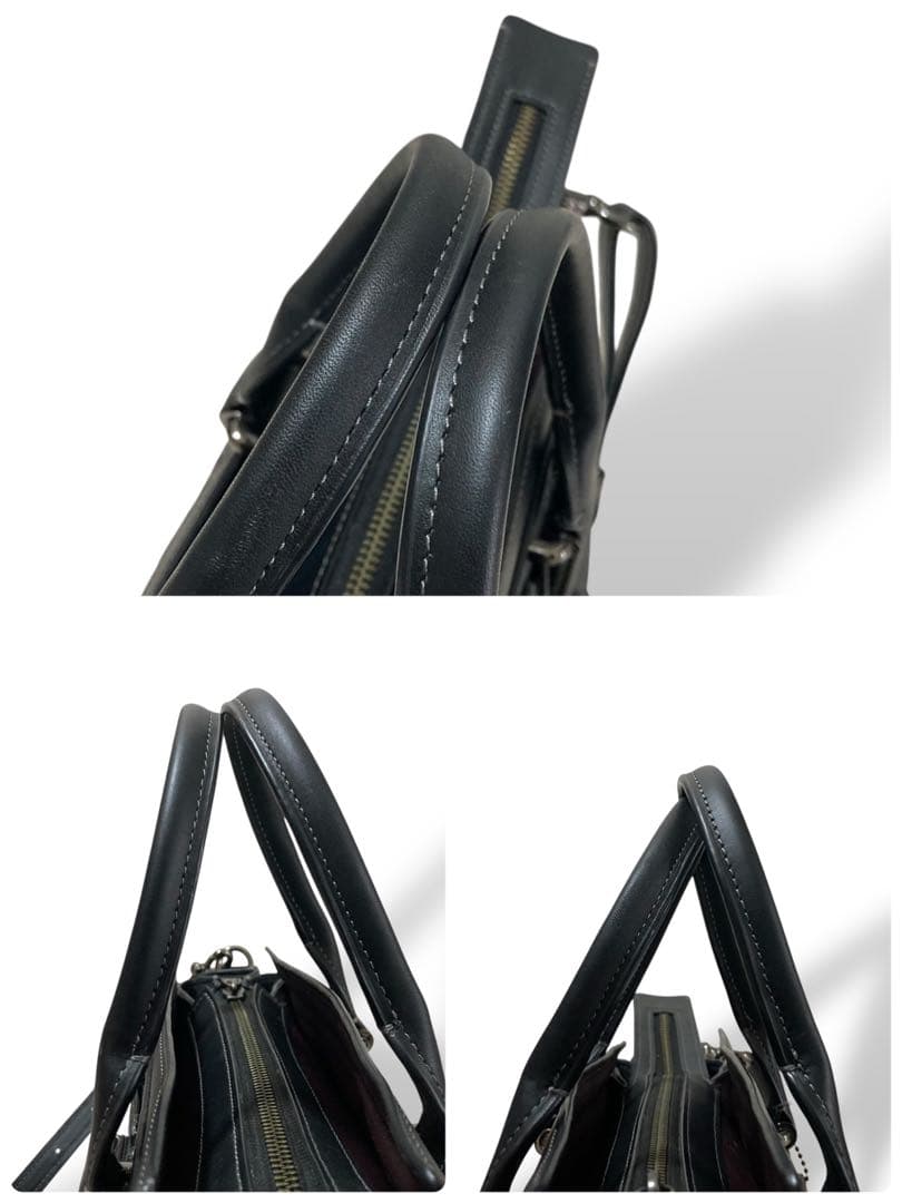 【外観美品】コーチ スワッガー ティーローズ 2wayショルダーバッグ フラワー