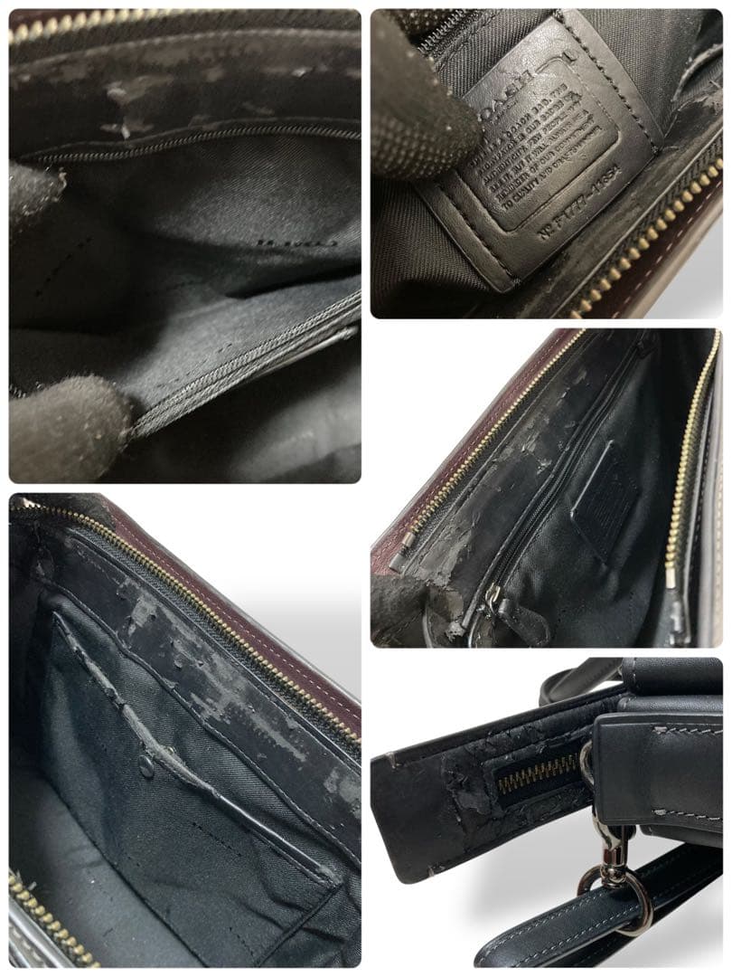 【外観美品】コーチ スワッガー ティーローズ 2wayショルダーバッグ フラワー