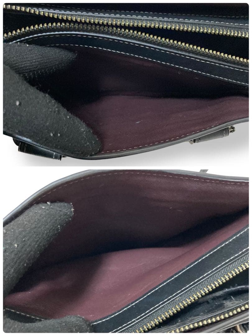 【外観美品】コーチ スワッガー ティーローズ 2wayショルダーバッグ フラワー