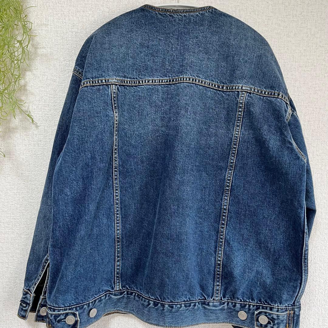 美品♡ジャーナルスタンダードレリューム ノーカラー デニムジャケット フリー