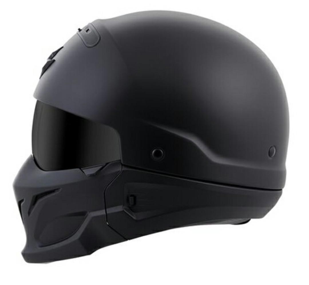 スコーピオン EXO COMBAT バイク　ヘルメット　マットブラック