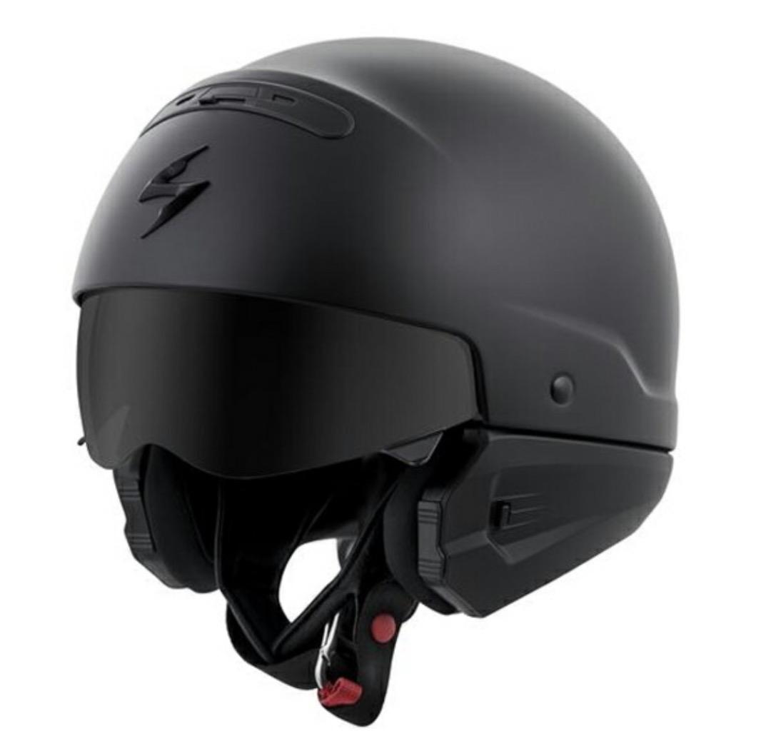 スコーピオン EXO COMBAT バイク　ヘルメット　マットブラック