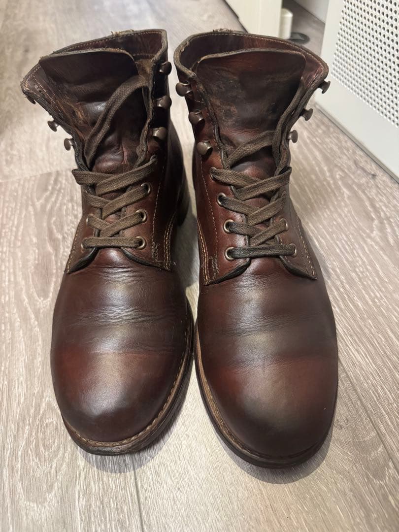 WOLVERINE 1000MILE レースアップブーツ ブラウン