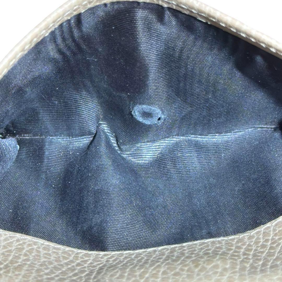 グッチ GUCCI ブラウン 615525 レザー ロッキングG 折り財布