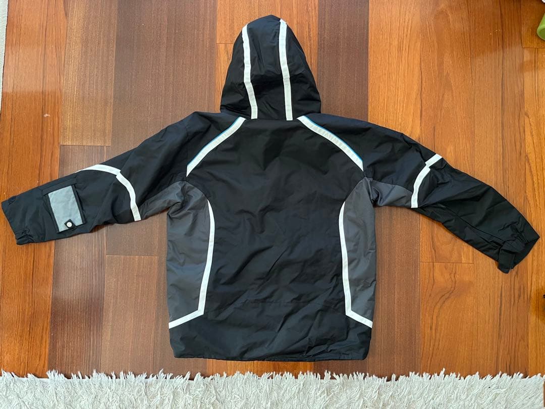 GOLDWIN スキーウェア　ブラック/ブルー　Sサイズ