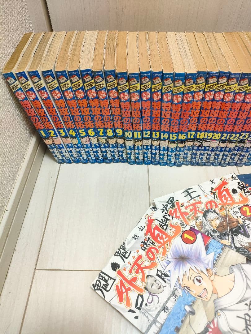 特攻の拓、特攻の拓外伝、爆音伝説カブラギ、外天の夏、閻魔の息子達