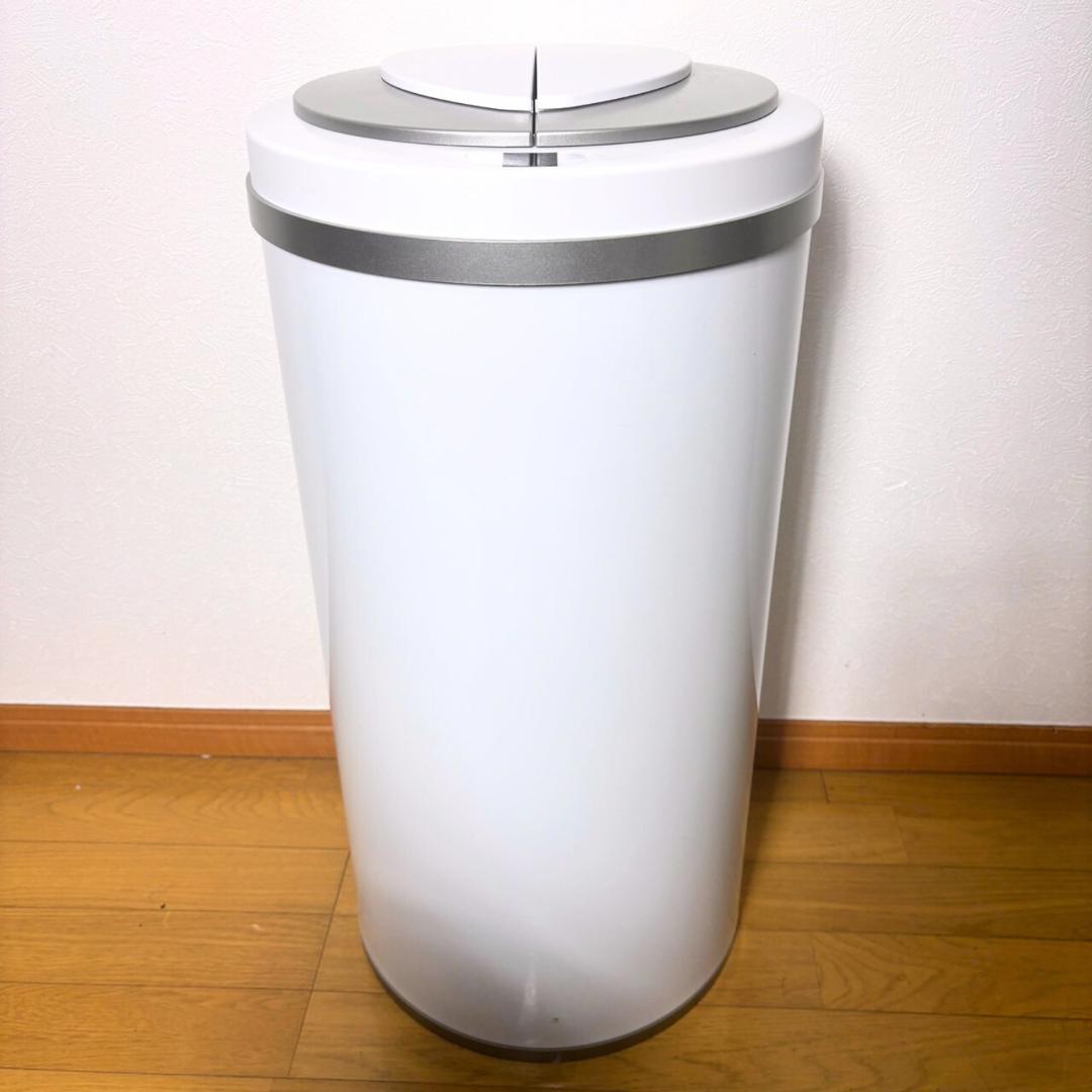 【美品】ZitA CIRCLE センサー式 自動開閉 ゴミ箱 45L