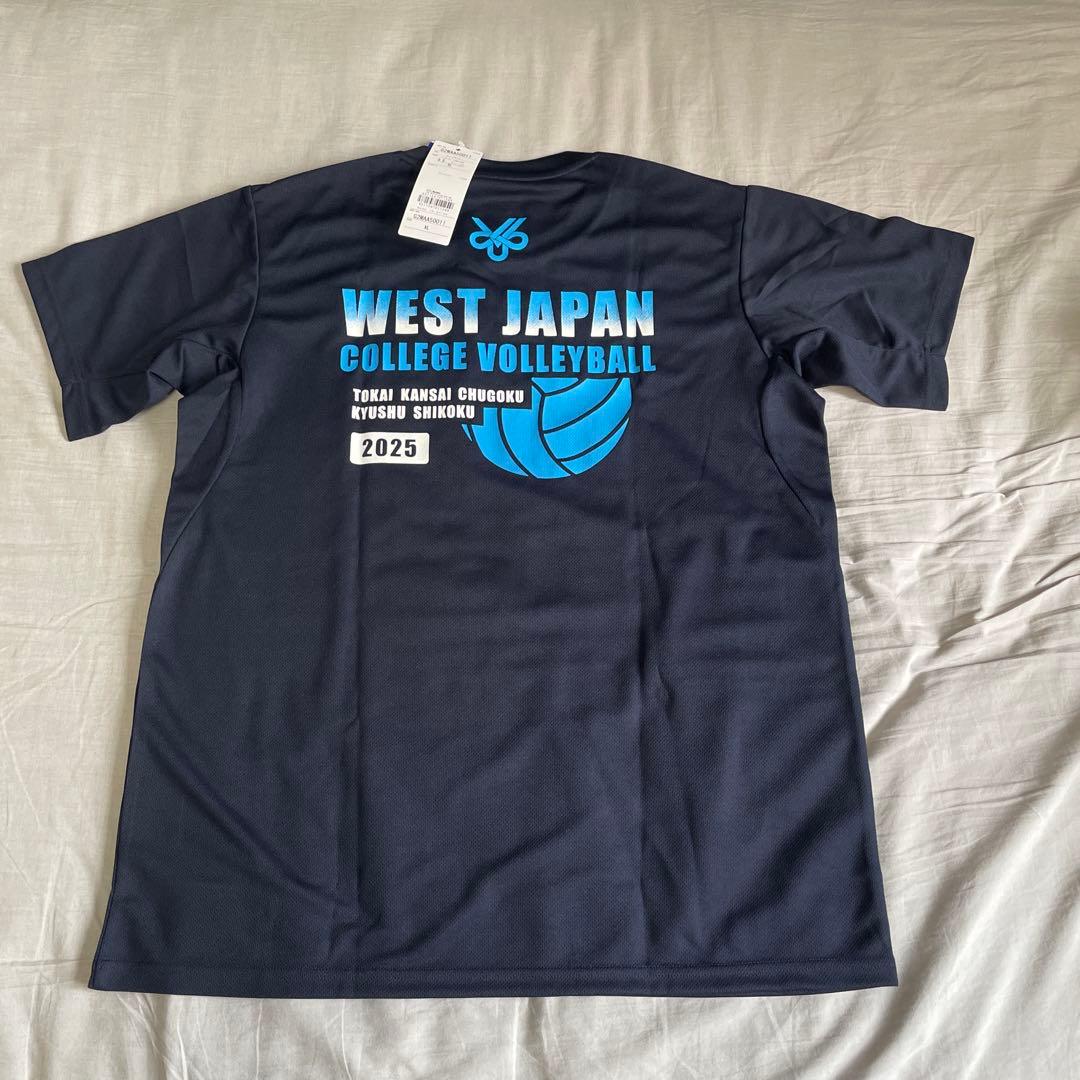 バレーボール　バレー　練習着　Tシャツ　西日本インカレ　2025年度　大学