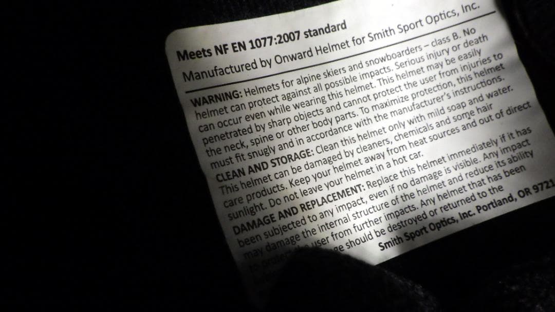 い*う様 694/SMITH MAZE　スノーボード ヘルメット ネイビー/迷彩