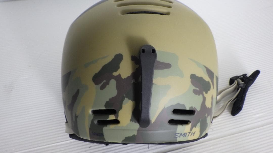 い*う様 694/SMITH MAZE　スノーボード ヘルメット ネイビー/迷彩