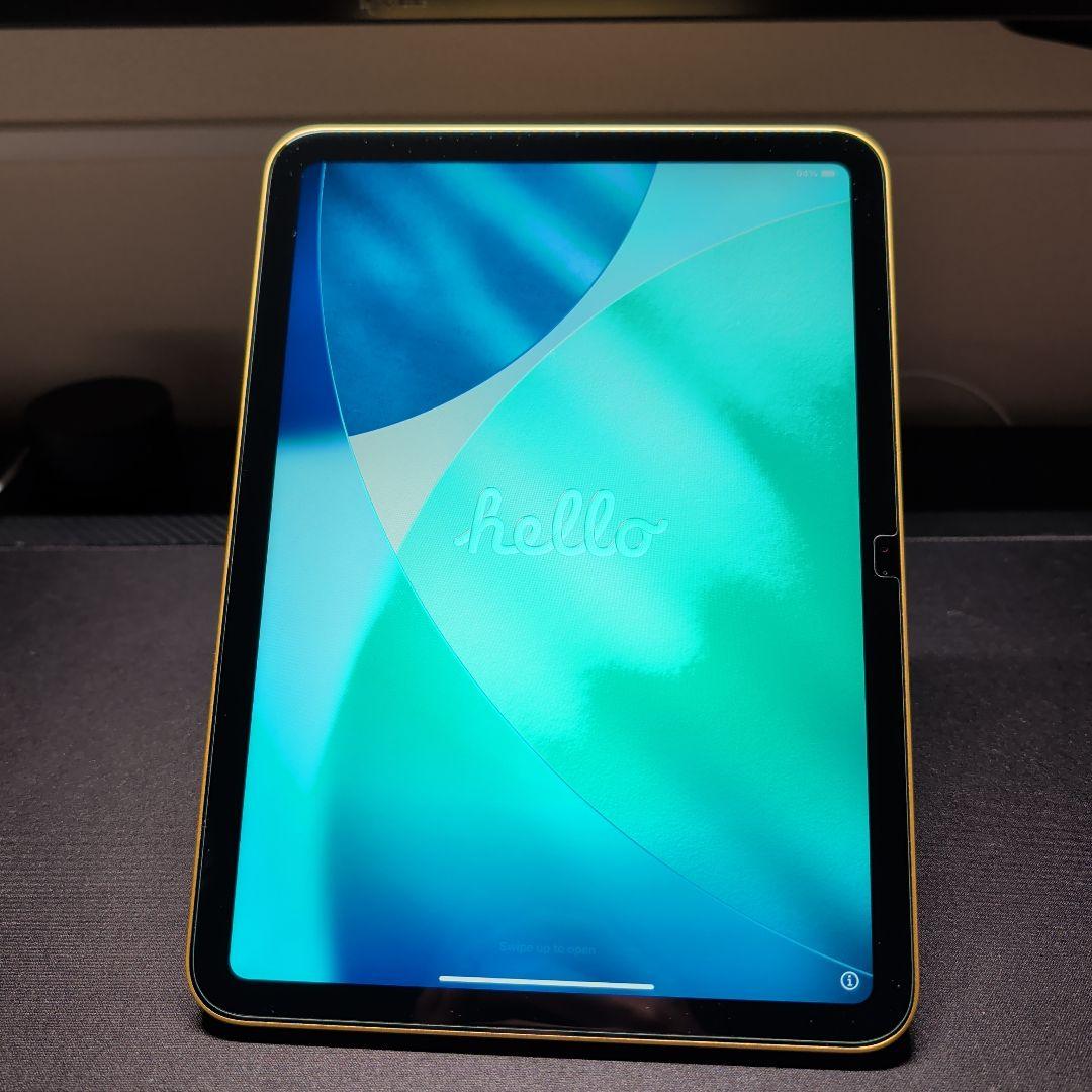 【美品】iPad 10インチ イエロー（第10世代）