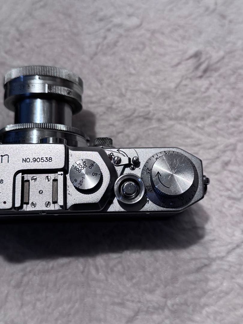 バルナックキャノンCanon Serenar 50mm f1.9 沈胴レンズ