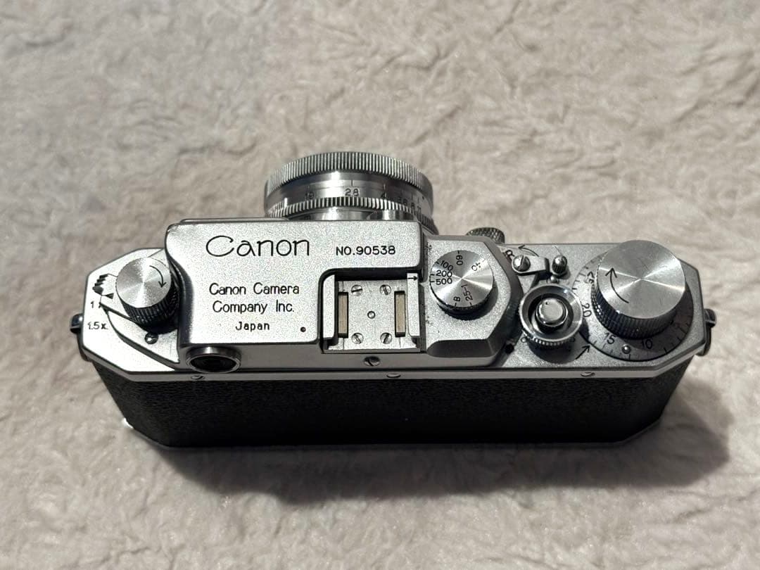 バルナックキャノンCanon Serenar 50mm f1.9 沈胴レンズ