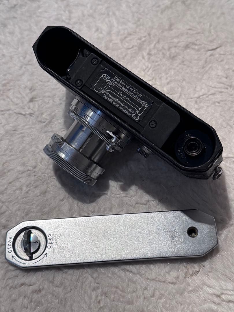 バルナックキャノンCanon Serenar 50mm f1.9 沈胴レンズ