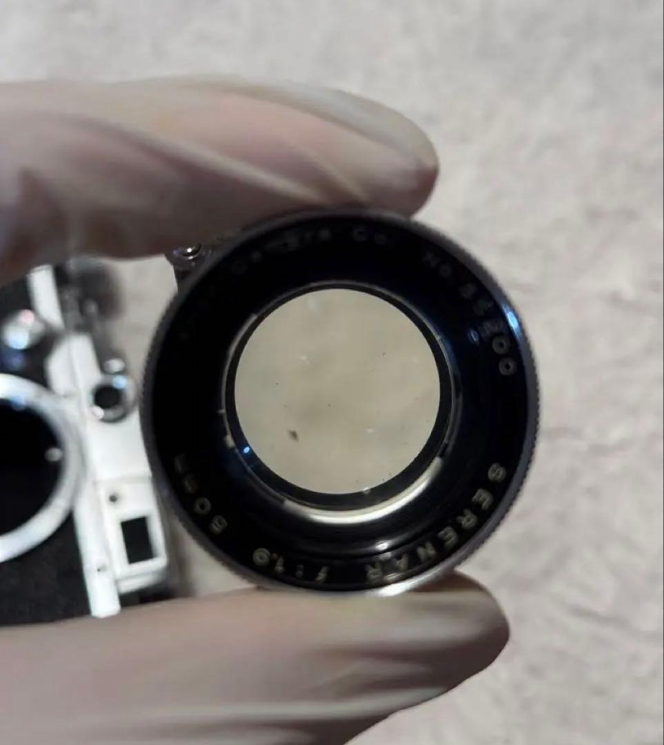 バルナックキャノンCanon Serenar 50mm f1.9 沈胴レンズ