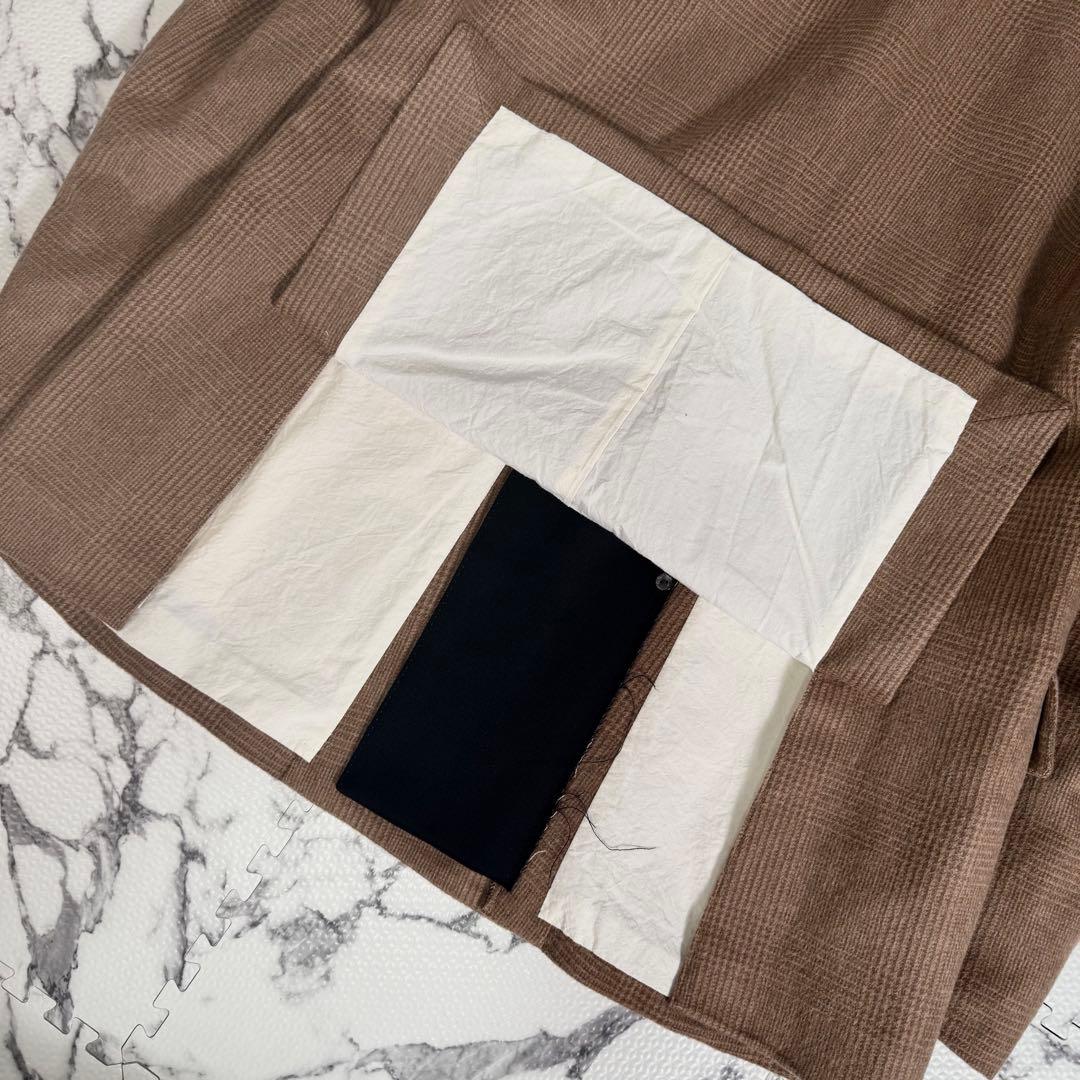 未使用◎ensou. Gemini Jacket ダブルブレスト　キャメル混