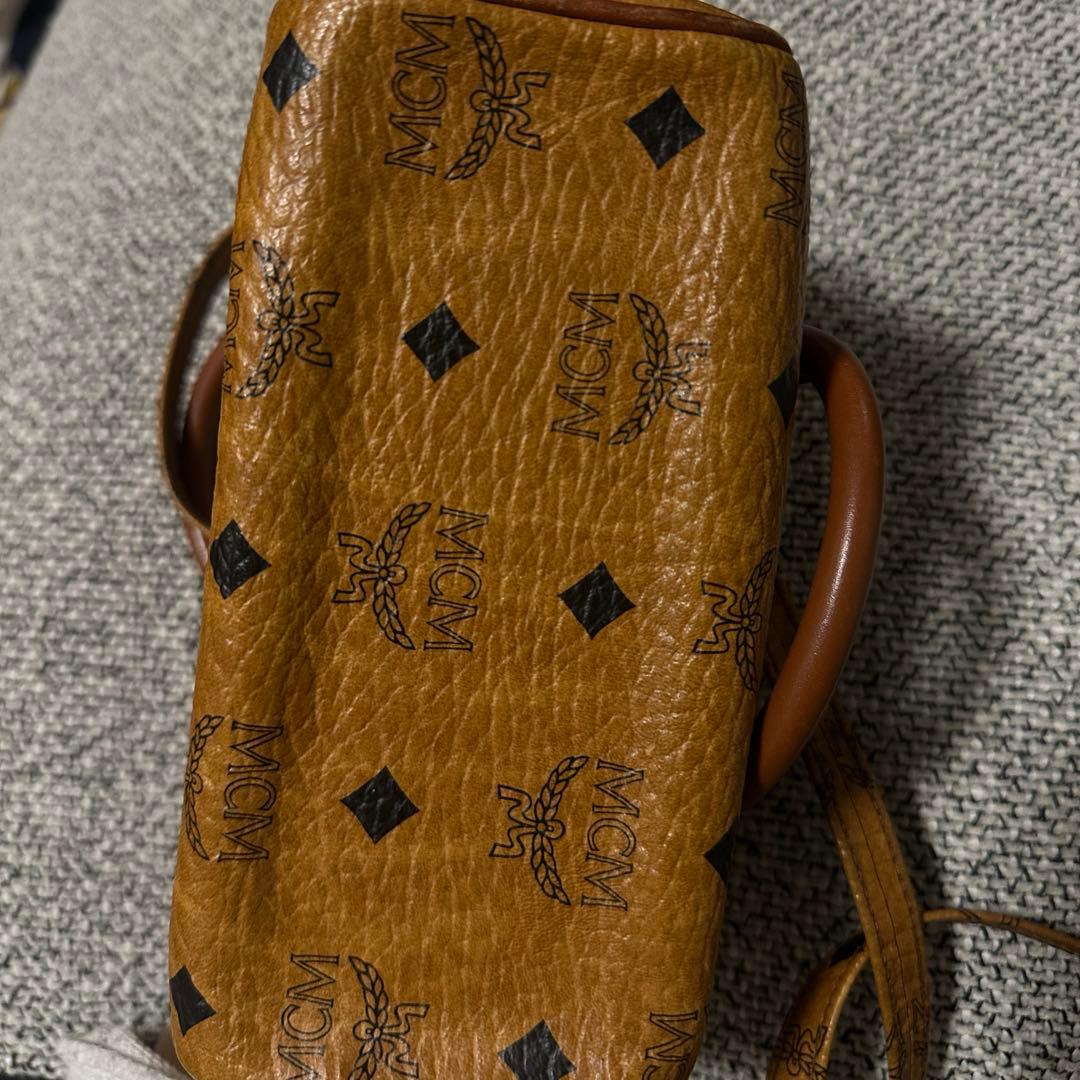 MCM 2way ミニボストンバッグ ショルダーバッグ ハンドバッグ ヴィセトス