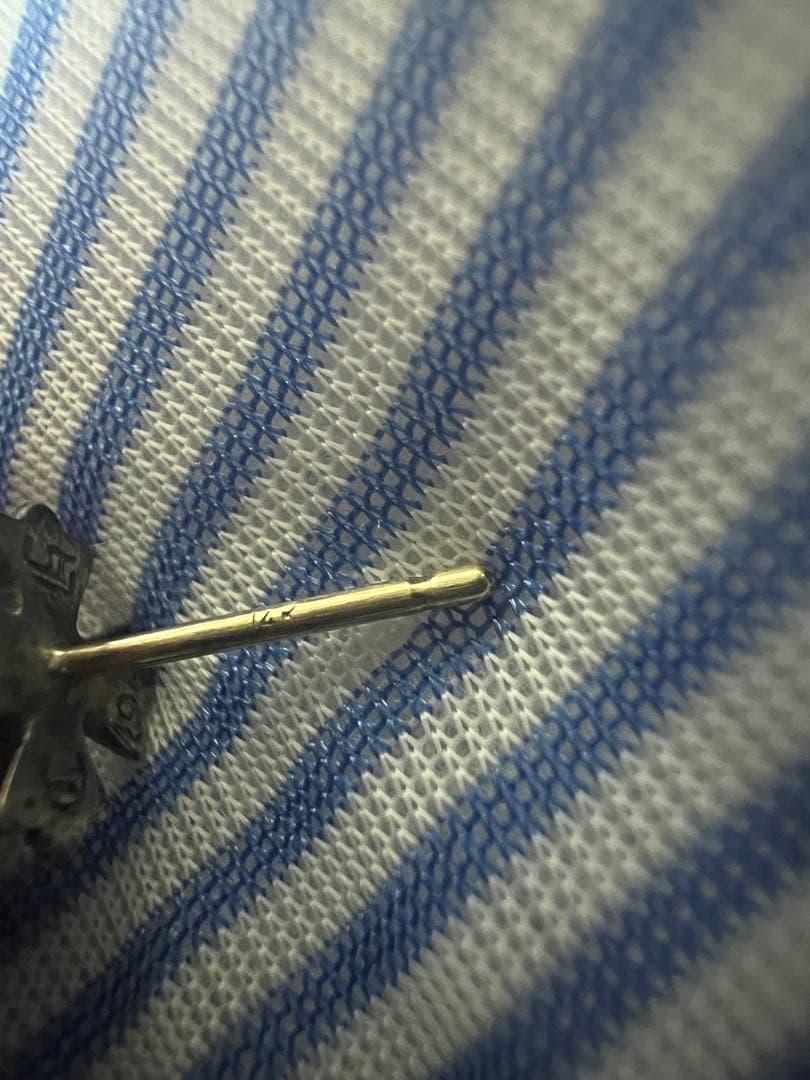 みかんCHROME HEARTS クロスダイヤ　ピアス片耳