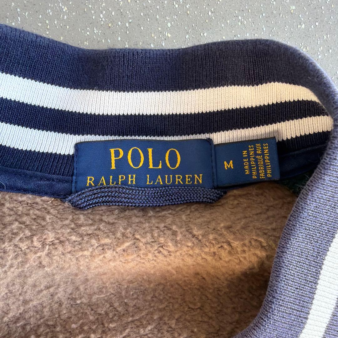 【希少】ポロラルフローレン タイガー パッチワーク スウェット セットアップ M