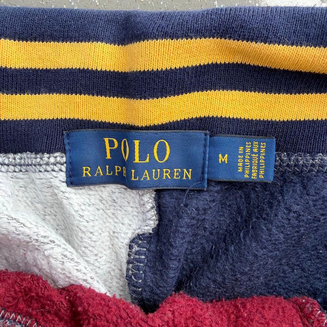 【希少】ポロラルフローレン タイガー パッチワーク スウェット セットアップ M