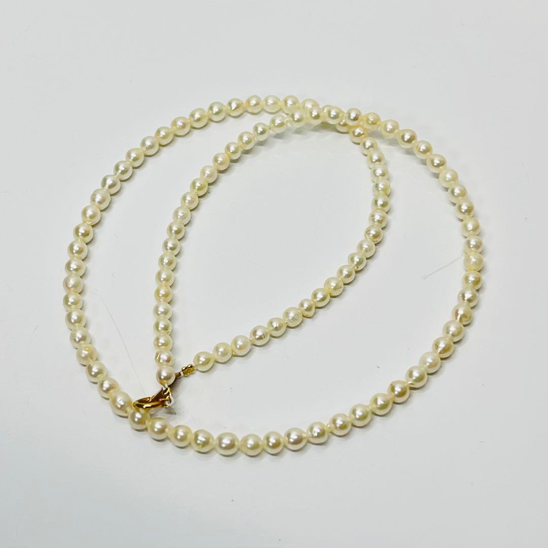 あ*ち様 アコヤベビーパールK18ネックレス