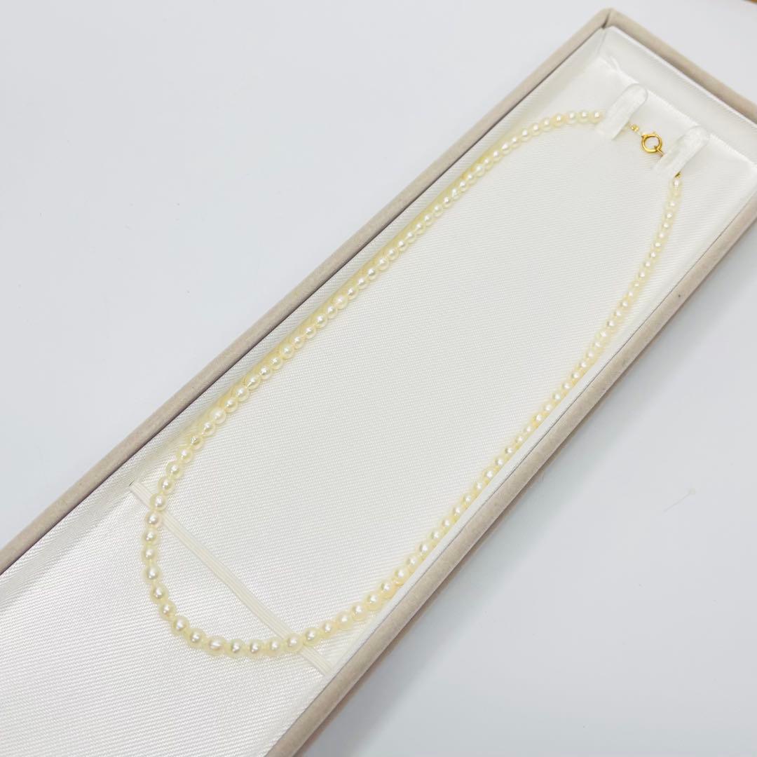 あ*ち様 アコヤベビーパールK18ネックレス