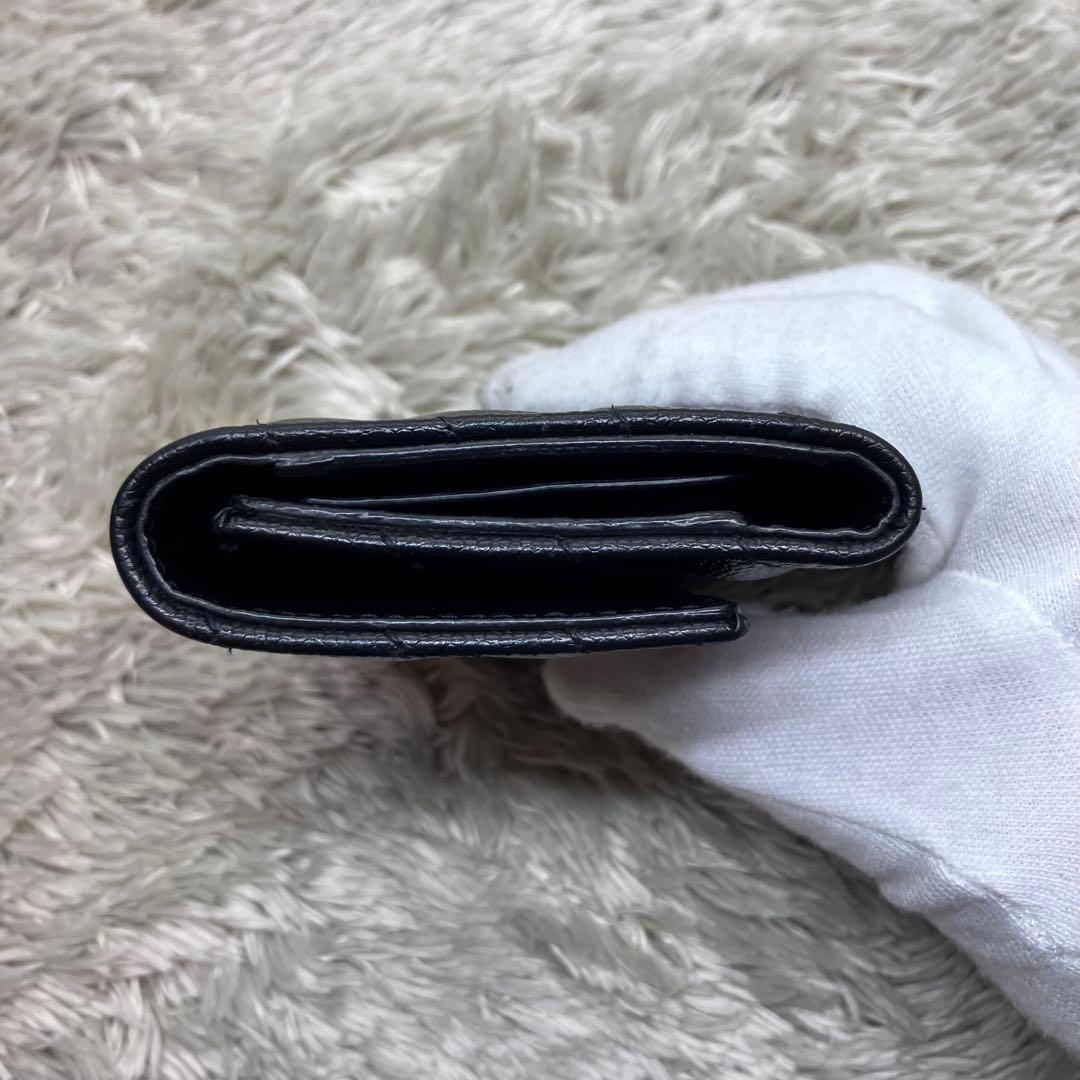 美品✨サンローラン 6連キーケース カサンドラ キャビアスキン キルティング