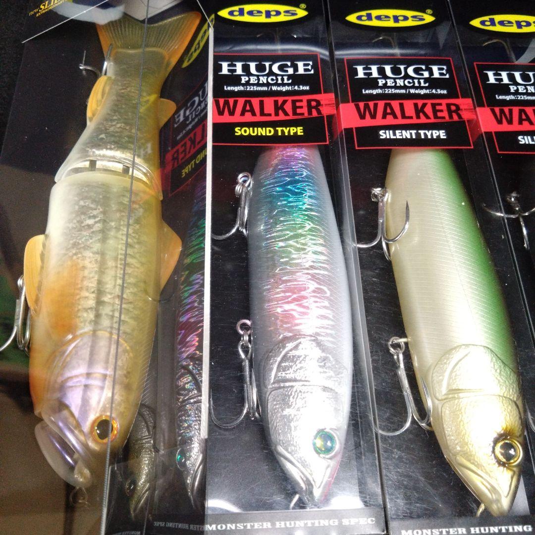 【デプス】限定品スライドスイマー250 　ヒュージペンシル　ウォーカー　4セット