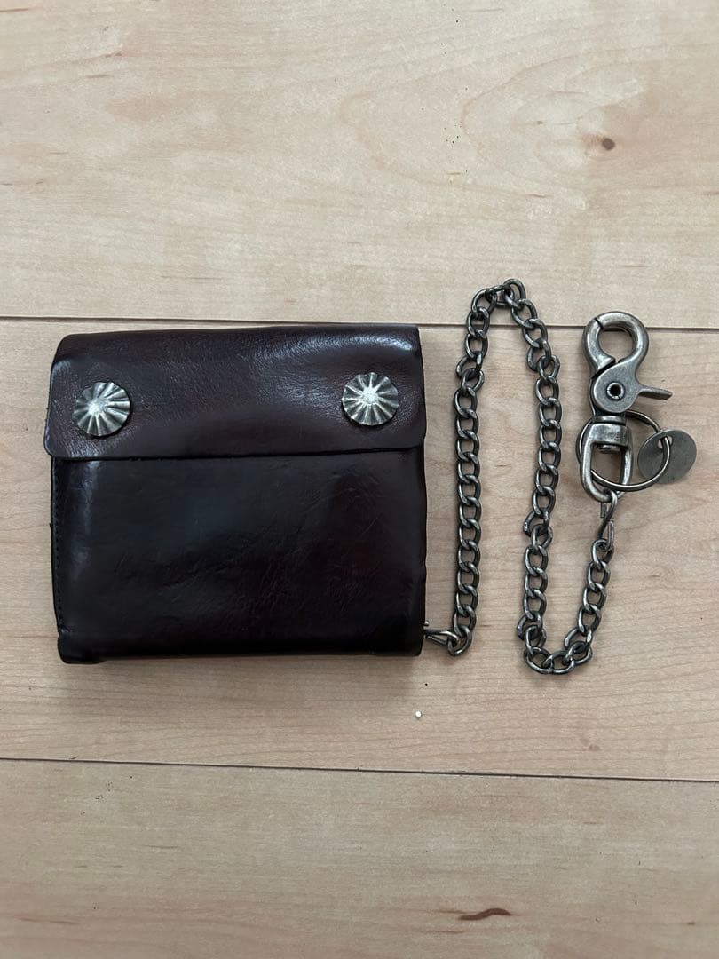 ダブルアールエル　コンチョレザーウォレット　RRL 正規品