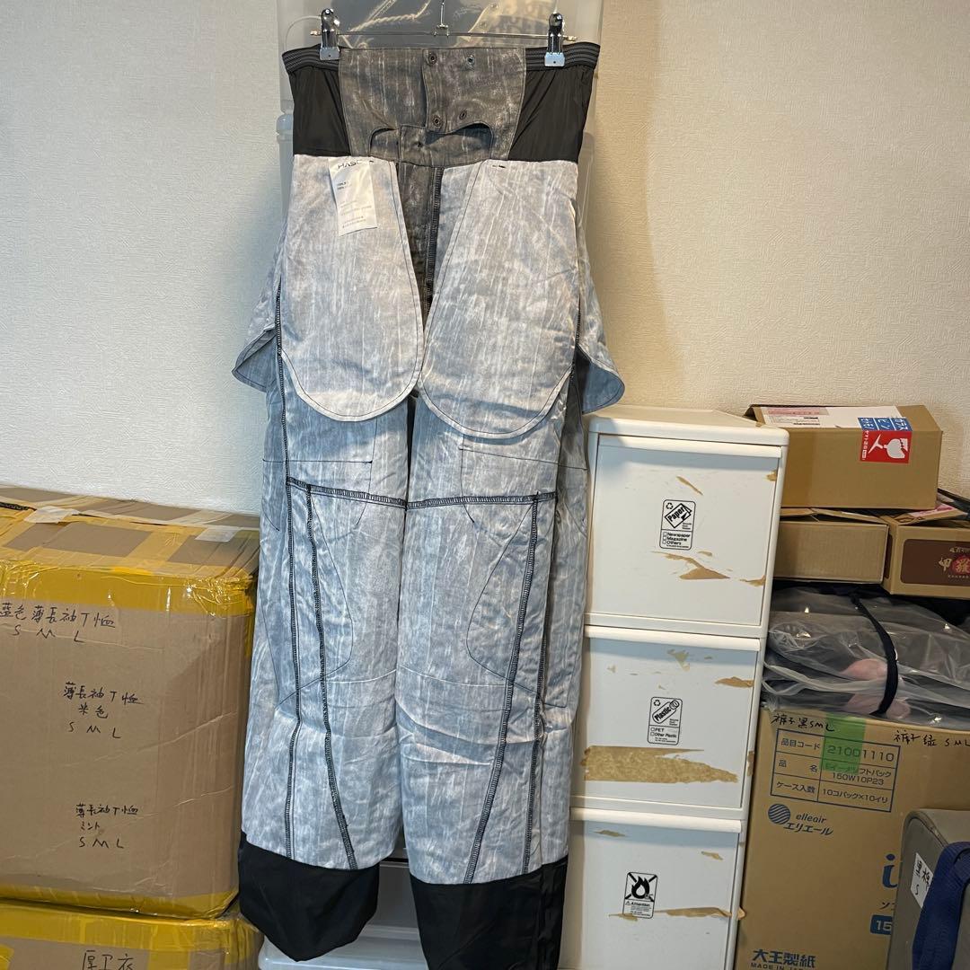 新品花柄スキーパンツ M 男女兼用