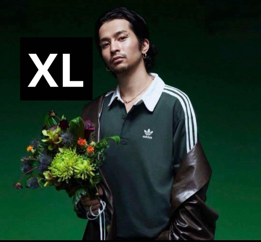 常田大希着アディダス アディカラーラグビーポロシャツ size XL